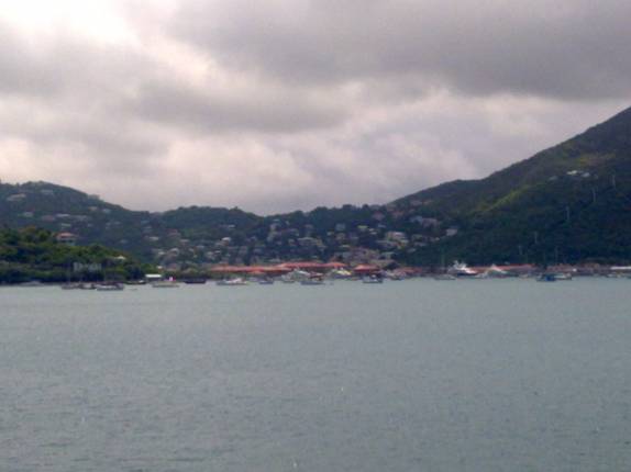 Chegando em Charlotte Amalie, St. Thomas - USVI